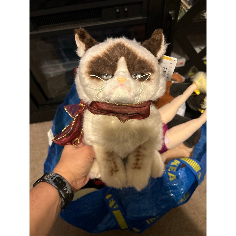 Grumpy cat plush